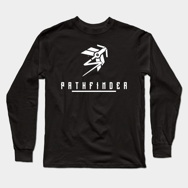 Apex Legends - Pathfinder Zipline - Black Long Sleeve T-Shirt by hashava